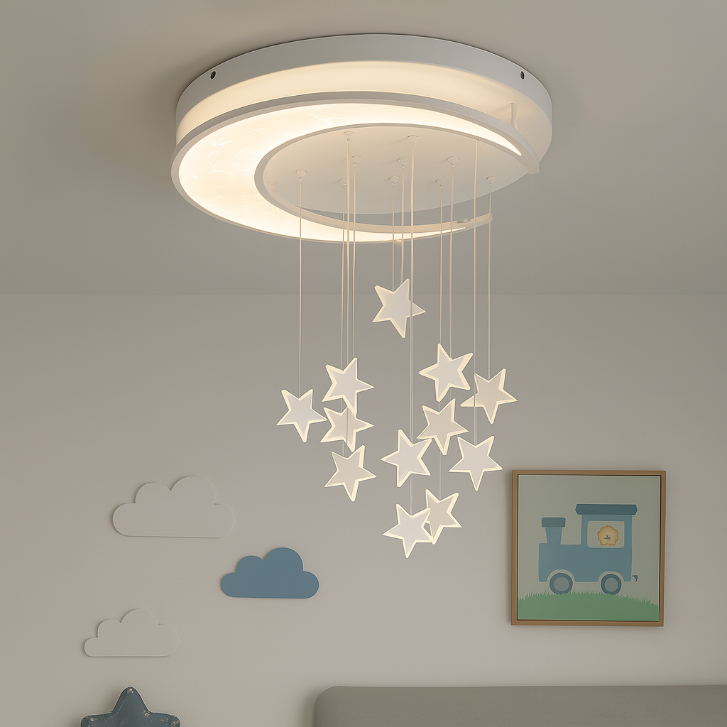 Lustră LED modernă albă 60W, lumina reglabilă – L73053/500WH