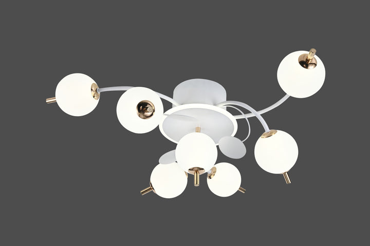 Lustra LED cu 3 lumini, 77125/6+1