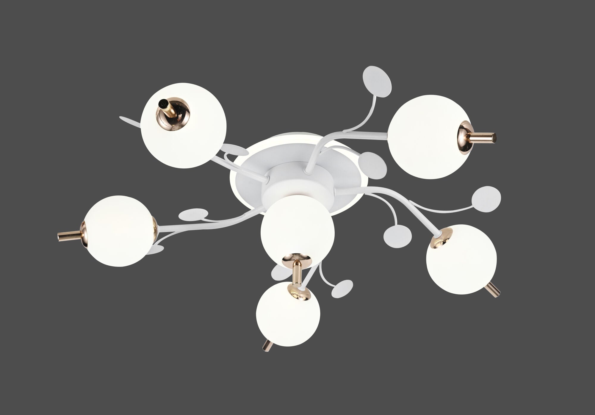 Lustra LED cu 3 lumini, 77130/5+1