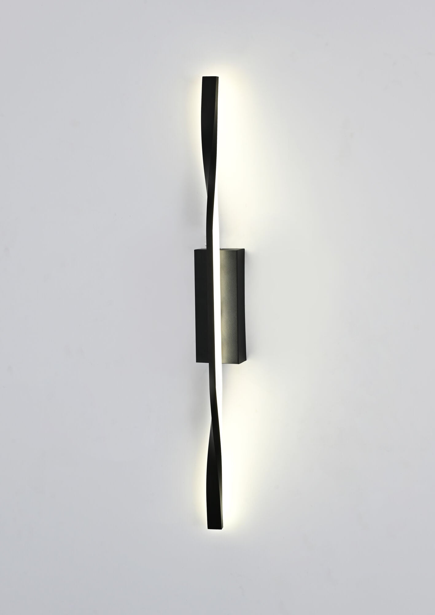 Aplica LED Neagră L77153/600BK, 24W, 3000–6500K, 60x6cm