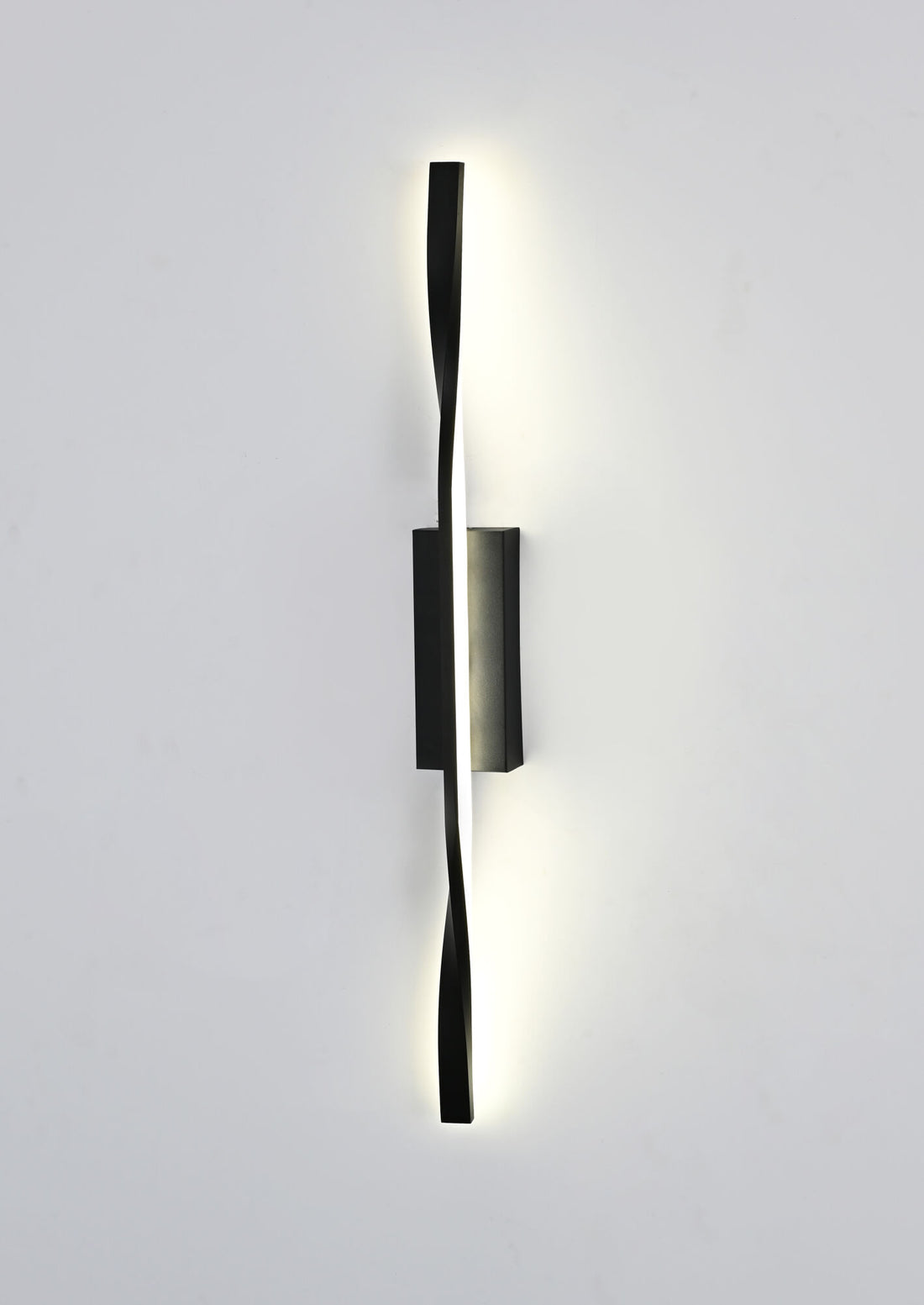 Aplica LED Neagră L77153/600BK, 24W, 3000–6500K, 60x6cm