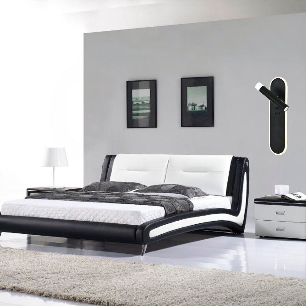 Aplica LED Neagră L77177/300BK, 34W, 3000–6500K, 30cm