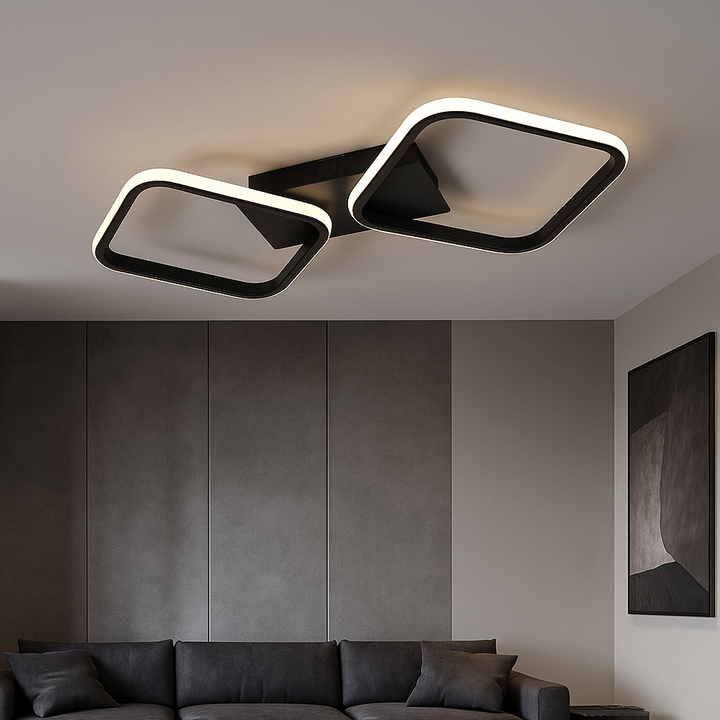 Lustra LED L77206/2 MB, 52W lumină reglabilă 3000K-6500K