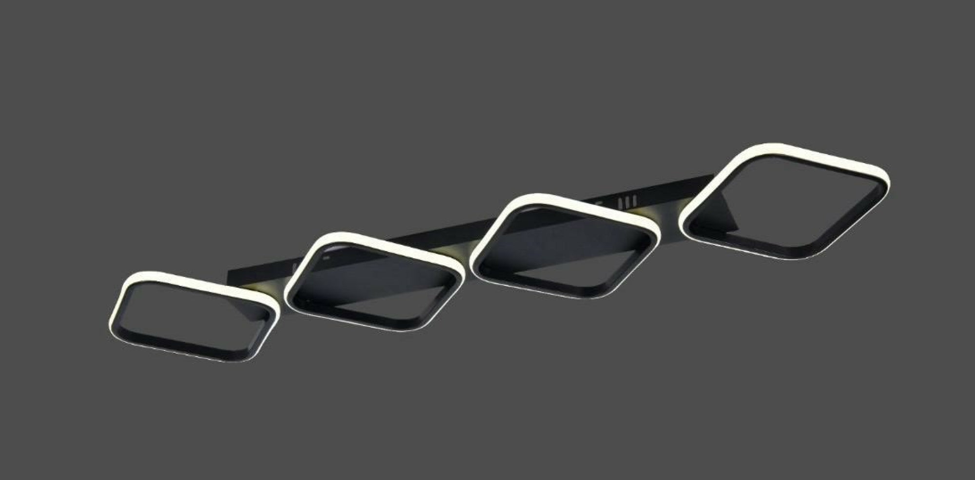 Lustra LED L77206/4 MB, 104W,  lumină reglabilă 3000K-6500K