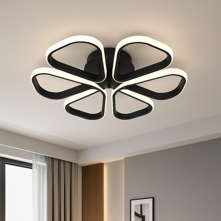 Lustra LED L77250/1 MB, 120W, telecomandă, lumină reglabilă 3000K-6500K