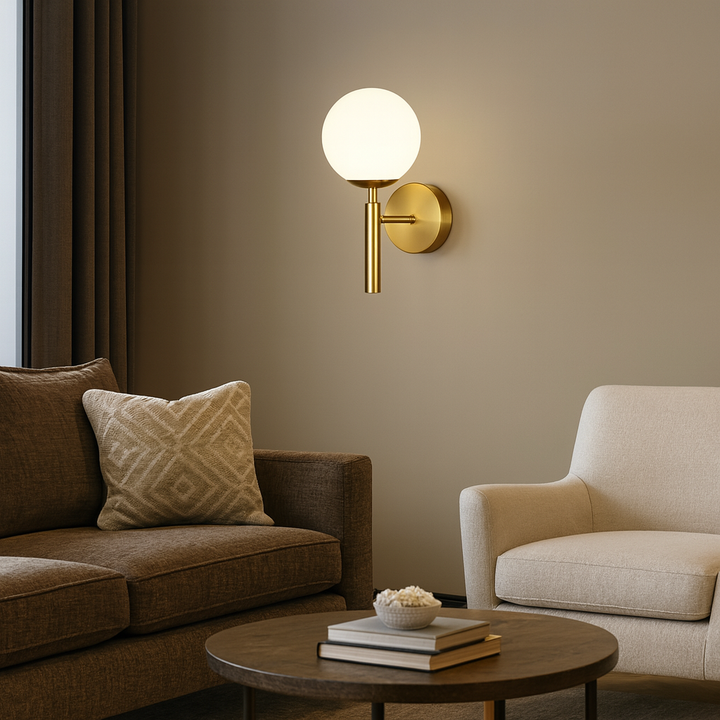 Aplica de perete modernă, 1 bec E27, 60W, 140×170×280 mm – model 9851-1B