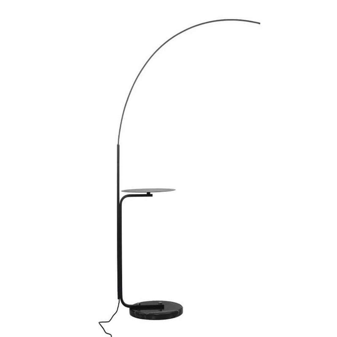 Lampadar LED 166cm 48W Arc Modern cu 3 Tipuri de Lumină și Telecomandă – Model 9234/1