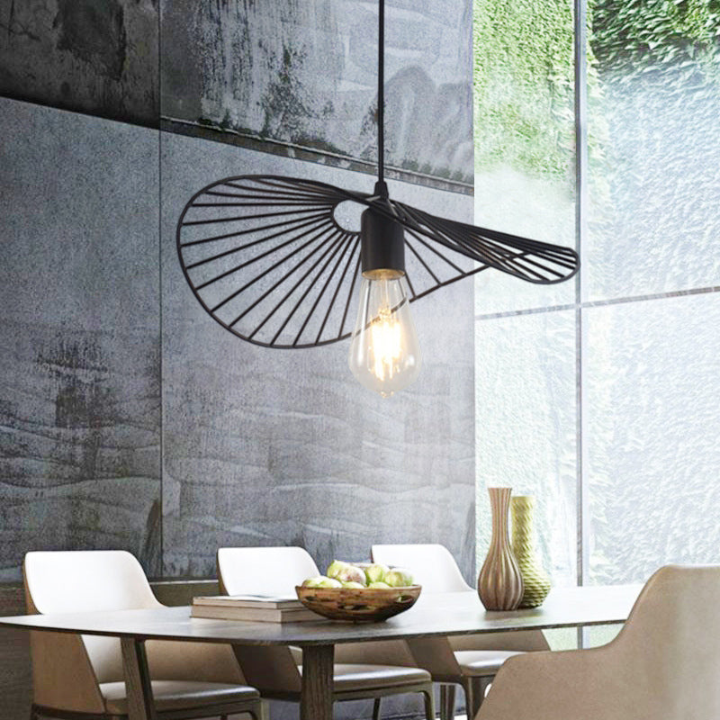 Pendul rustic, Ø380×H80 mm, E27 max 60W, fără telecomandă, JD-370