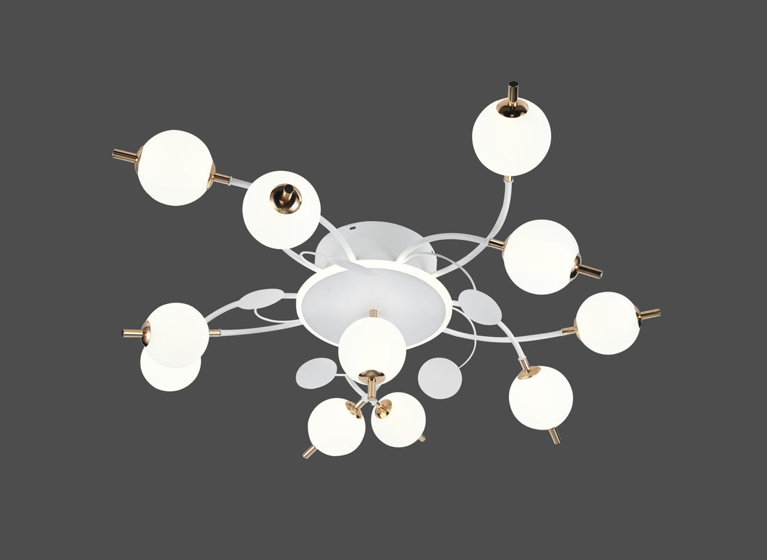 Lustra LED cu 3 lumini, 77125/10+1