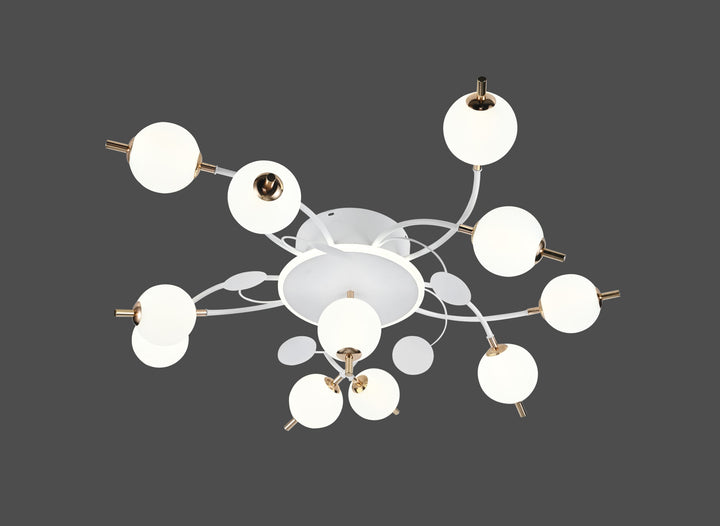 Lustra LED cu 3 lumini, 77125/10+1