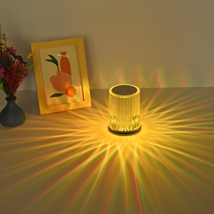 Veioza de masă LED portabilă ML-1041, 3W, lumină reglabilă 2800–6500K, baterie 1200mAh