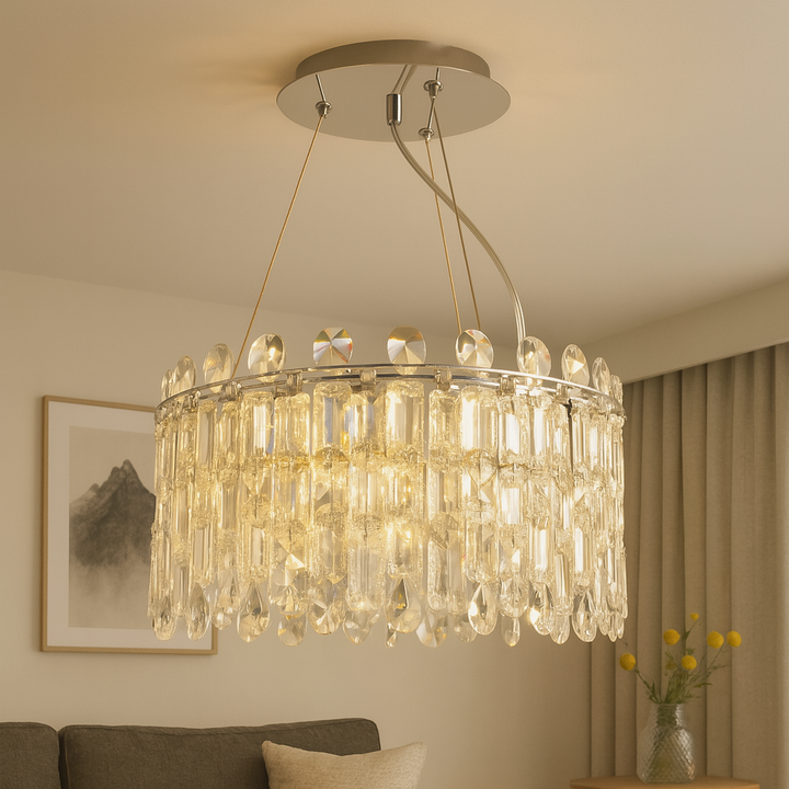 Candelabru Decorativ 8308/6-400 – Ø400 mm, 6xE27, Stil Modern Compact