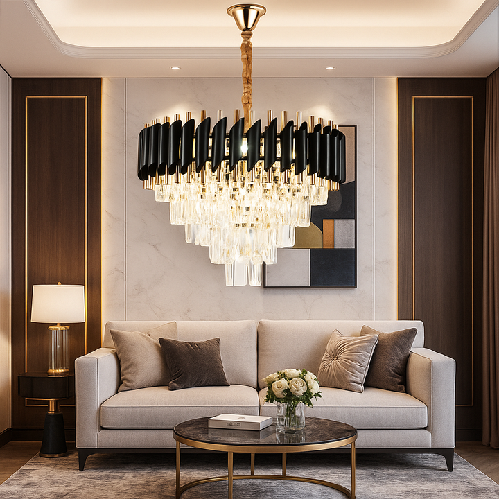 Candelabru elegant, model N9001/500FG+BK