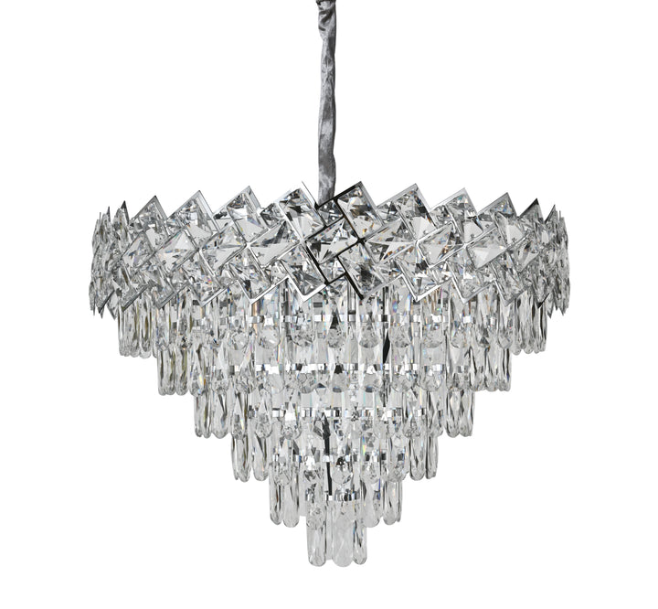 Candelabru de Cristal Elegant – SX8650/600 | Ø60 cm, 9x E27