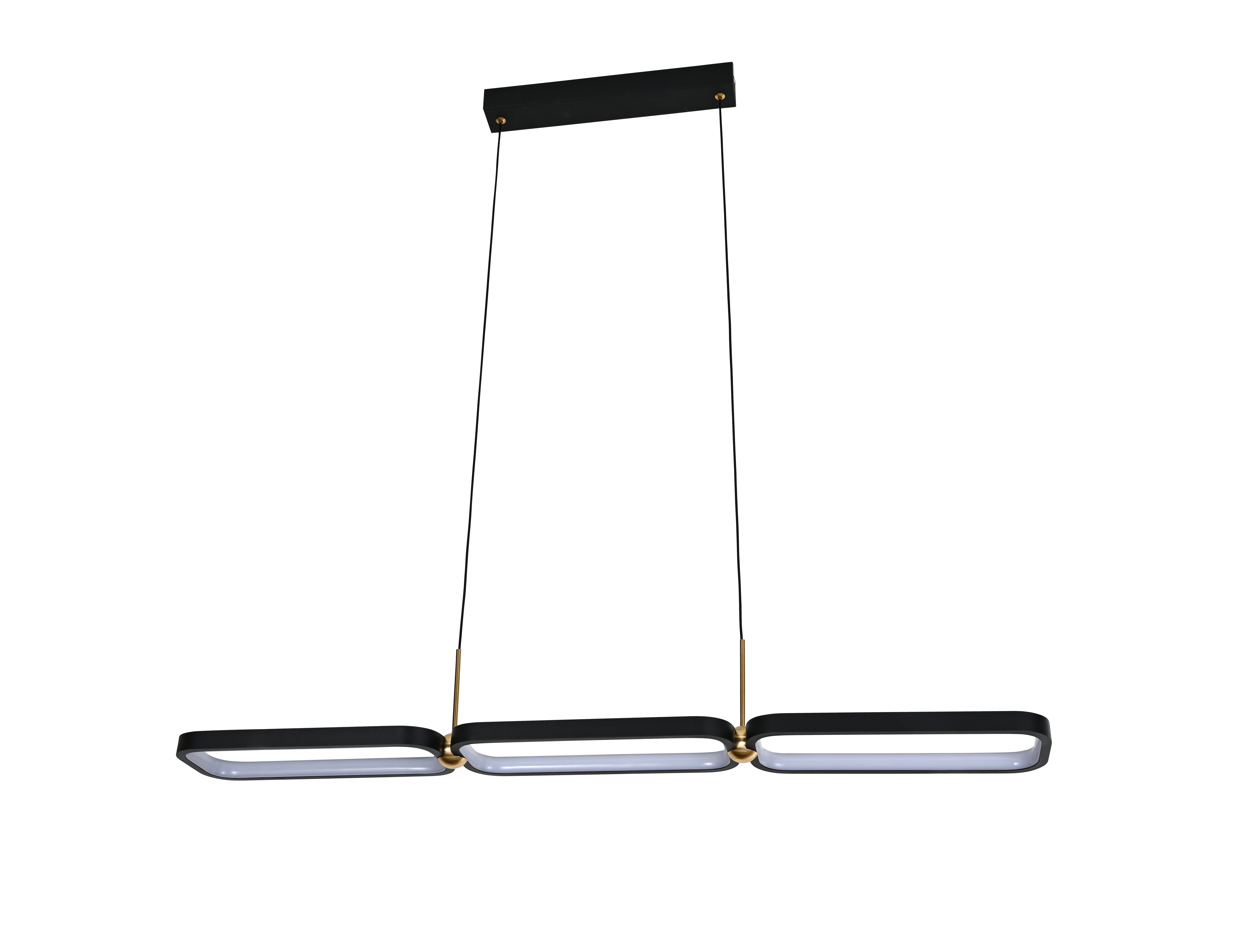 Pendul LED modern cu telecomandă, 80 W, 920×120 mm, înălțime reglabilă până la 1200 mm, temperatură reglabilă 2800–6500 K – model SX8739/90