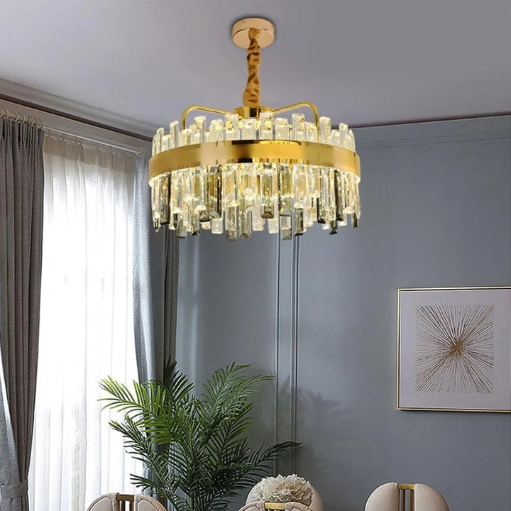 Candelabru LED cu telecomanda 112 W, Ø ≈ 500 mm, temperatura reglabila 2800–6500 K – model SX8652/500 SKG