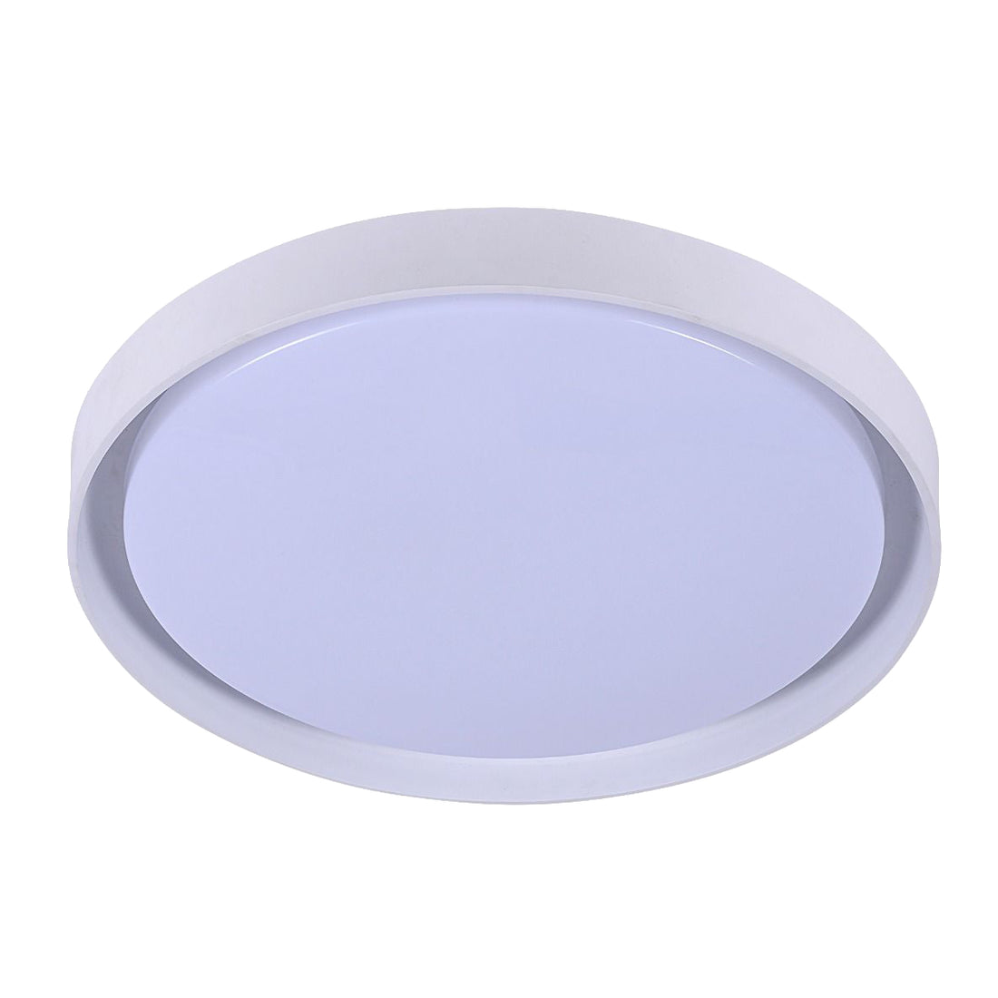 Plafoniera LED rotunda, Ø460 mm, 96W, 3000K+6500K, ML-005/460WH