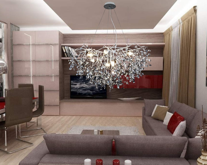 Candelabru elegant cu soclu E14 – Model 27113/800 SO+CR
