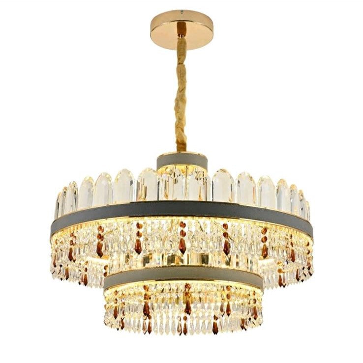 Candelabru Cristal Ø750+450MM,276W 8651/750+450