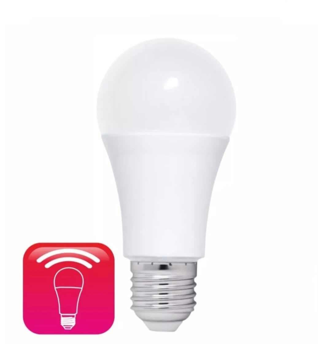 Bec LED cu senzor Mișcare A60 RADAR, 12W, 6500K, lumină rece, E27, 220V