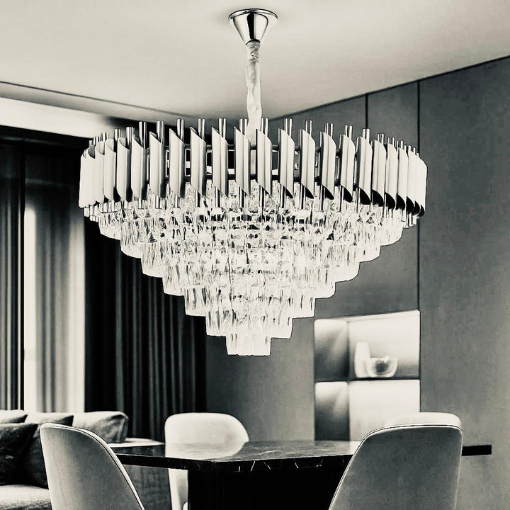 Candelabrun elegant cu cristal 9001/800 CH