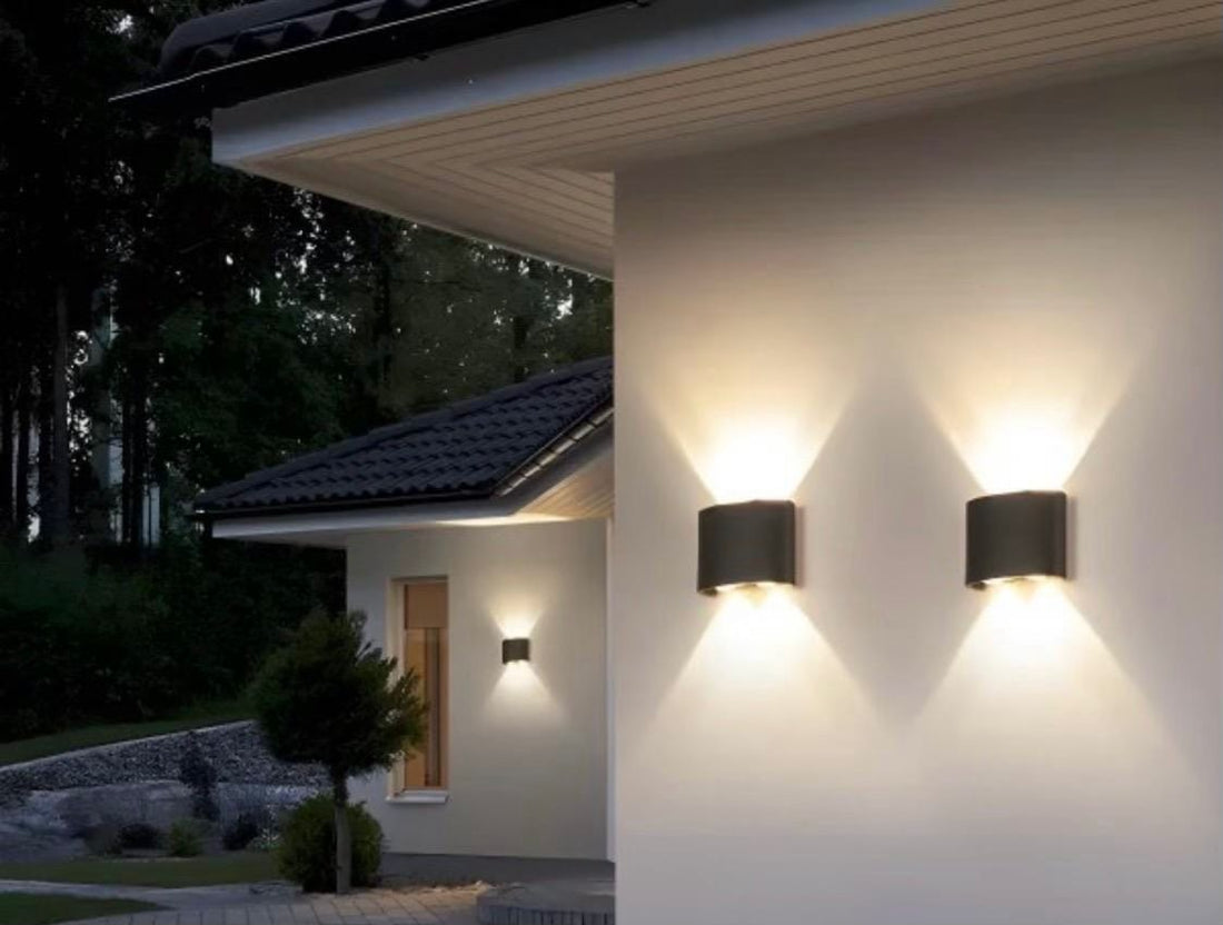 Aplica Exterior 4W IP54, Lumina Calda, Design Modern din Otel inoxidabil 619585/4