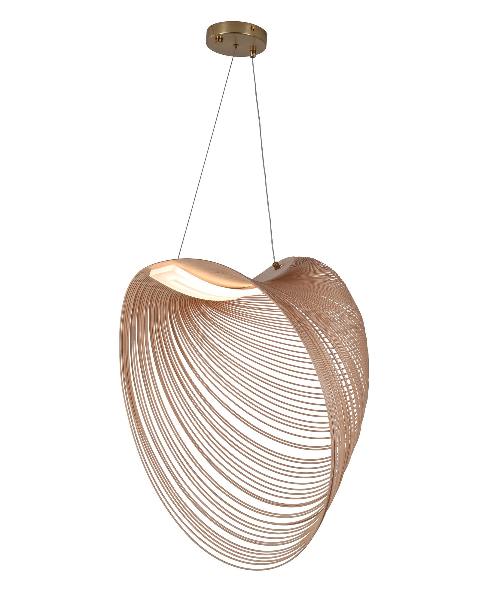 Pendul LED Modern 9562-600, Auriu, Ø600 mm, 11W
