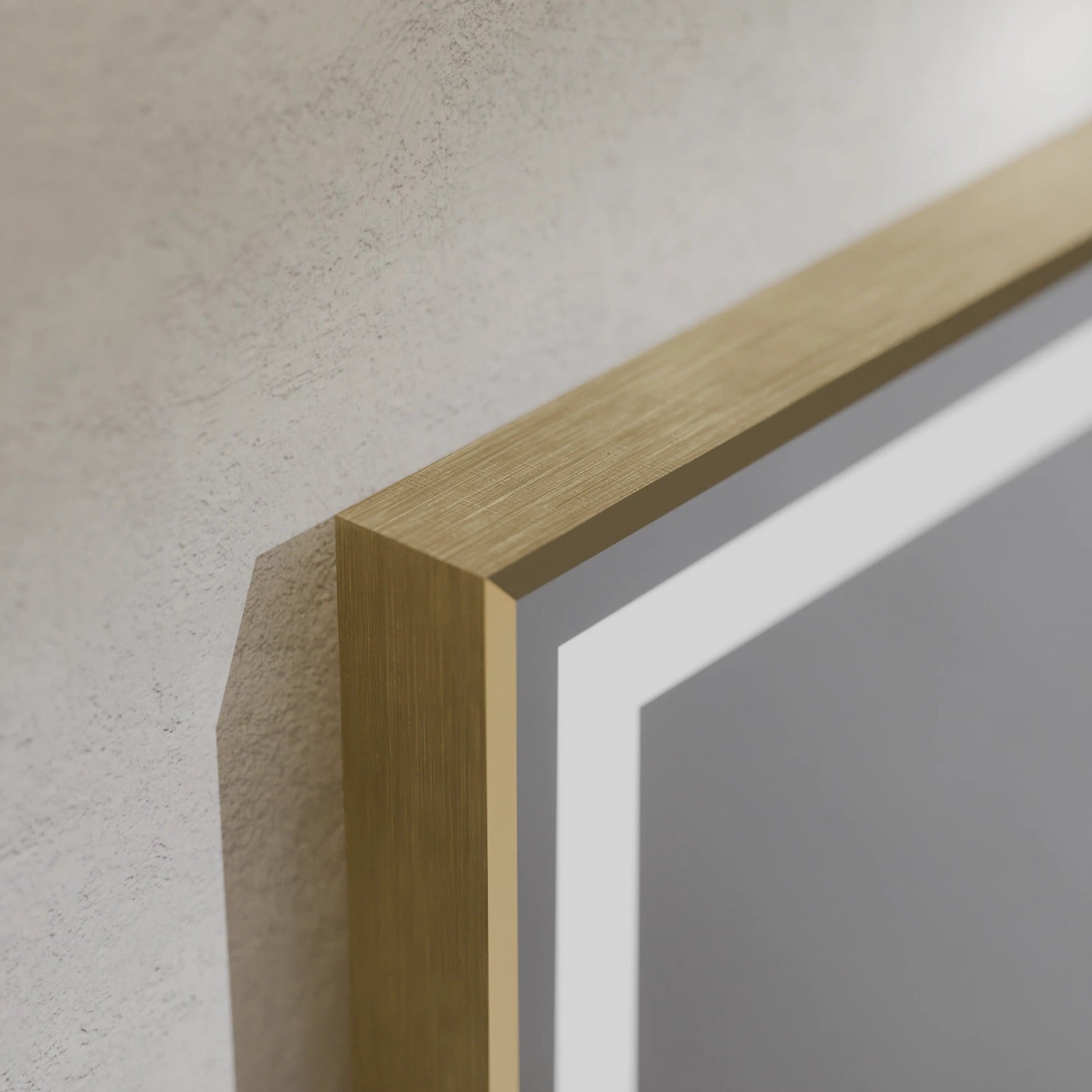 OGLINDĂ LED SENZOR  60x80CM CU DEZABURIRE, CEAS ȘI TEMPERATURĂ