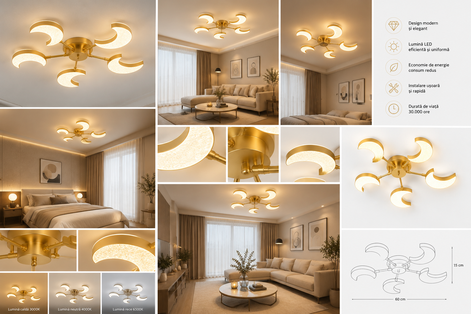 Lustra Tip Led 71238/5