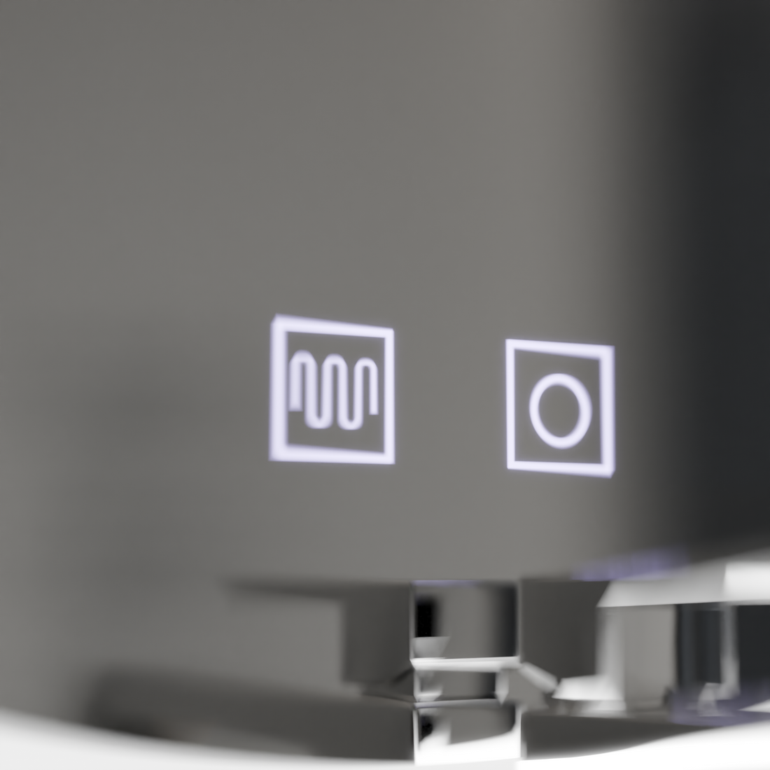 Oglindă LED Ovală 50x80 cm – Llexort Touch, cu Sistem de Dezaburire și Iluminare Dimabilă