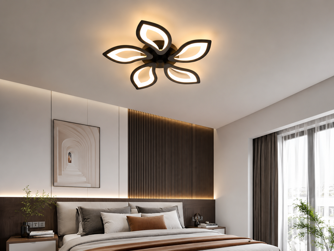 Lustră LED 19250/5BK – 90W, Ø620 mm, 3000–6500K, cu telecomandă