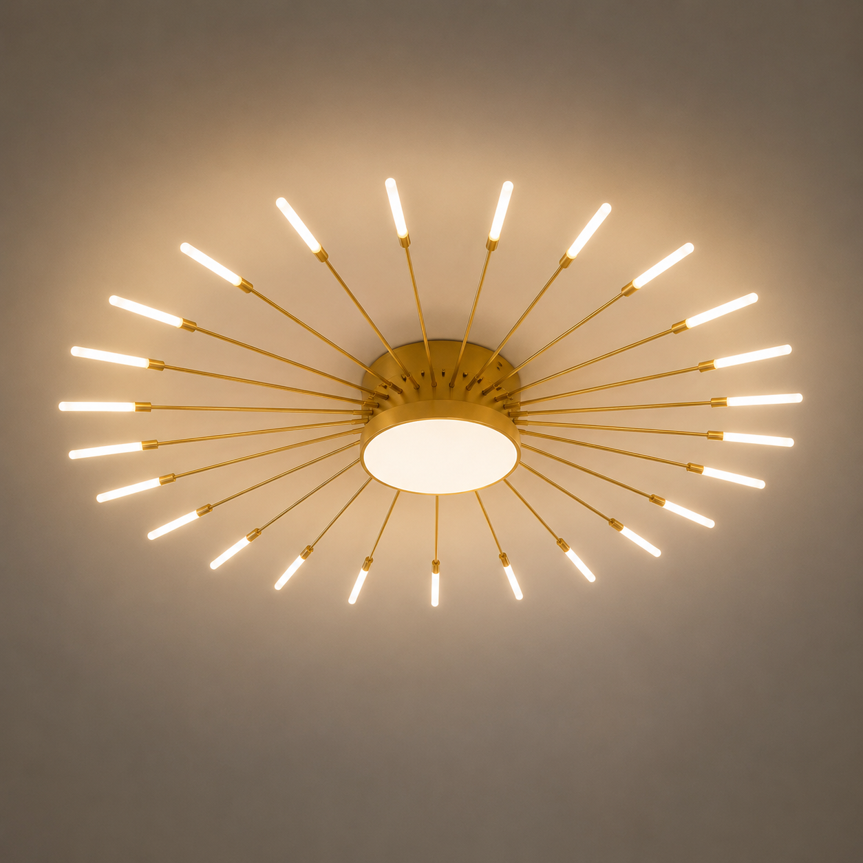 Lustra LED modernă D1280×H110 mm, 51×2W, telecomandă, 27127/42+1 PLG