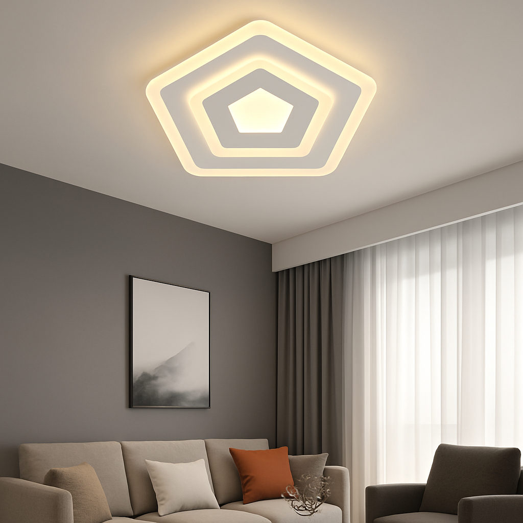 Plafonieră LED 46W, Ø260 mm, lumină reglabilă 3000–6500K – model 19141/240
