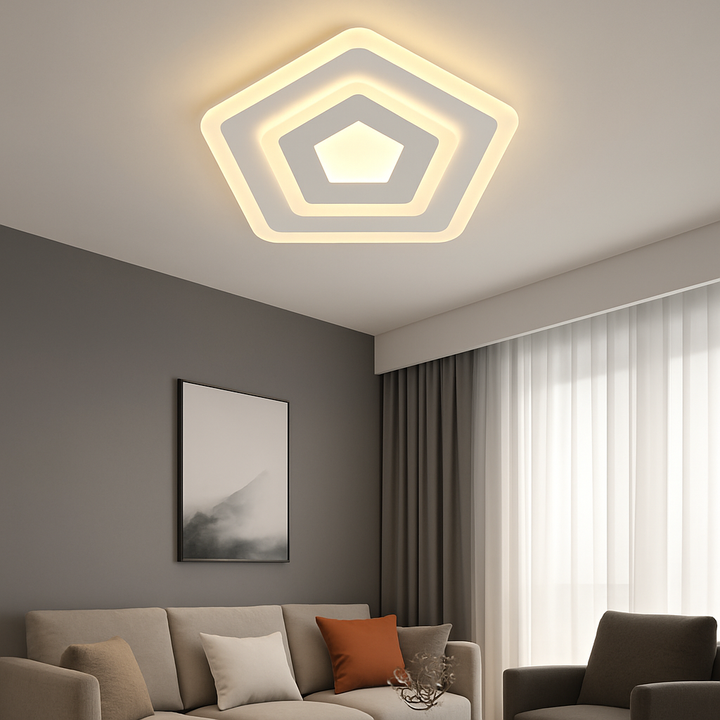 Plafonieră LED 46W, Ø260 mm, lumină reglabilă 3000–6500K – model 19141/240