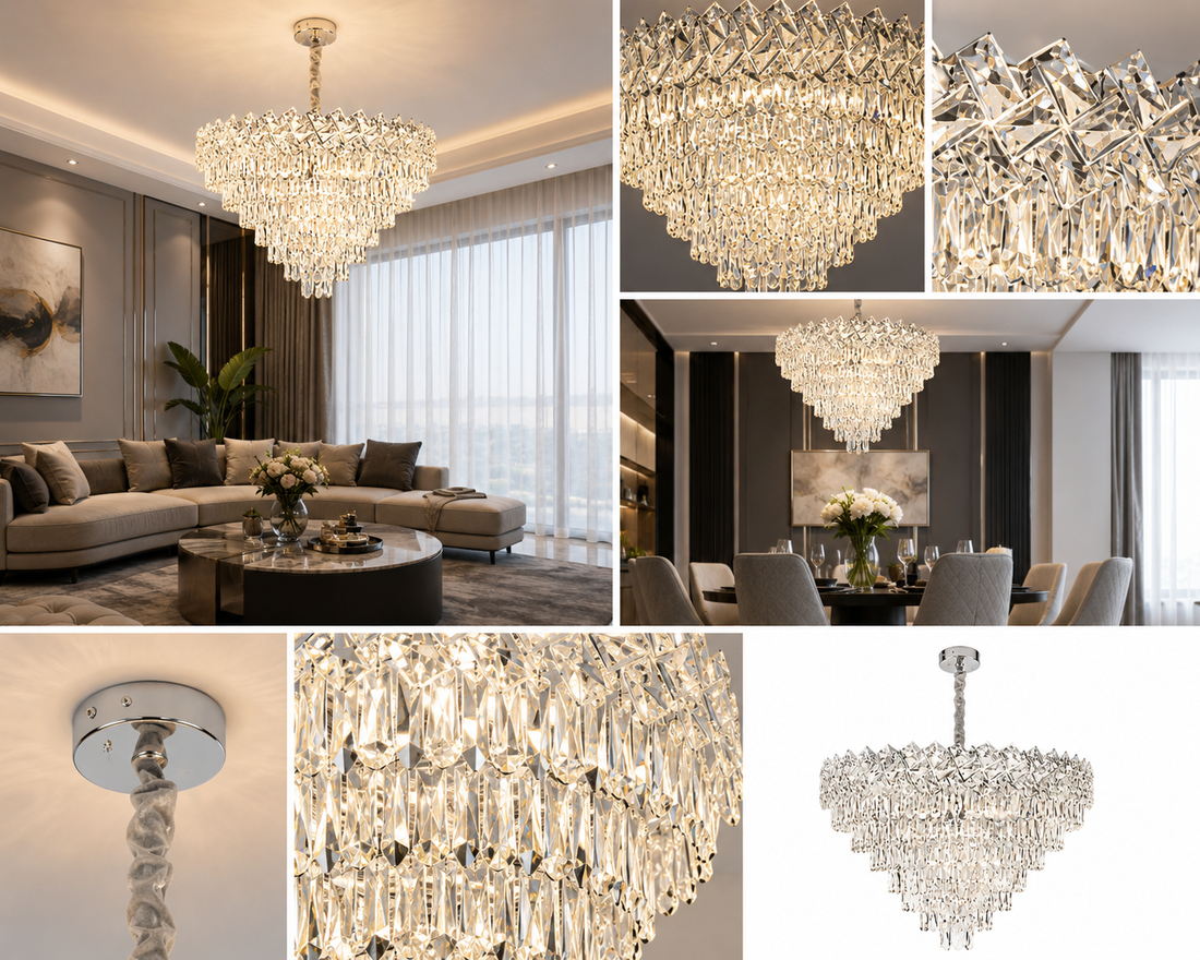 Candelabru de Lux Argintiu –8650/800 | 16x E27