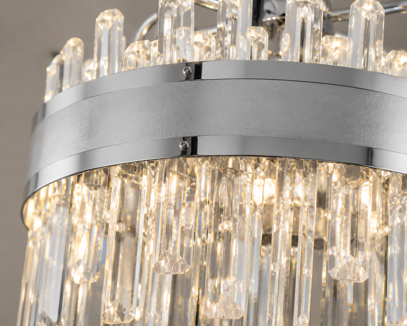 Candelabru LED , 112 W, Ø ≈ 500 mm, temperatur reglabil 2800–6500 K – model 8652/500 CR