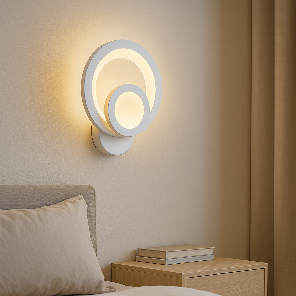 Aplica LED decorativă B01, lumină reglabilă 3000–6500K, formă geometrică modernă