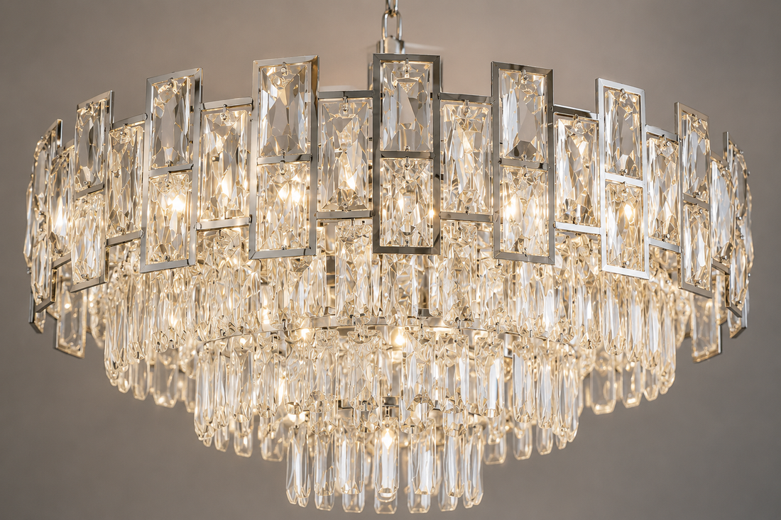 Candelabru  Crystal Glam Ø600×H380 mm, 9xE27 (max. 60W), 2800–6500 K 2334/600