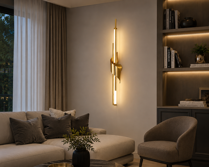 Aplica LED modernă, 20W total, 850 mm, temperatură reglabilă 3000K–6500K – model 59095/850