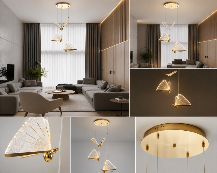 Pendul Led tip fluture 1125/3