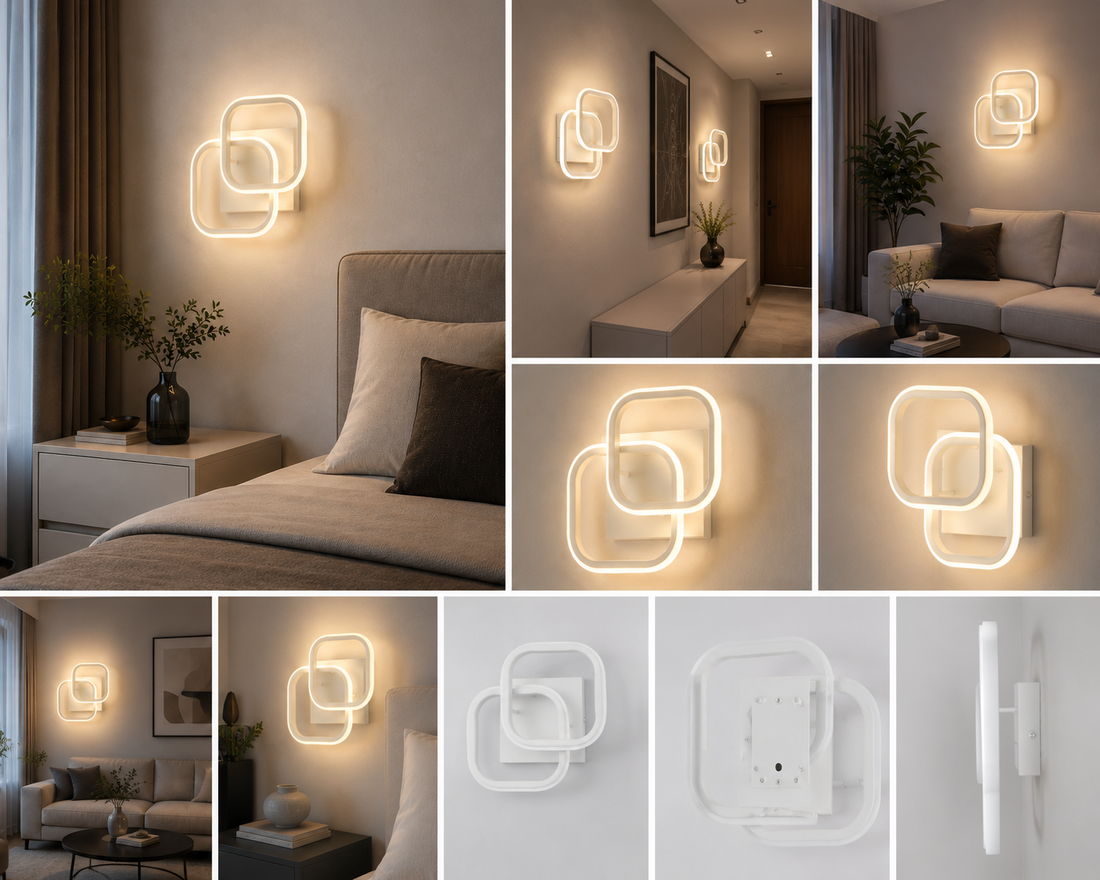 Aplica LED Alba  7139 WH, 36W, 2800–6500K, 20x24cm