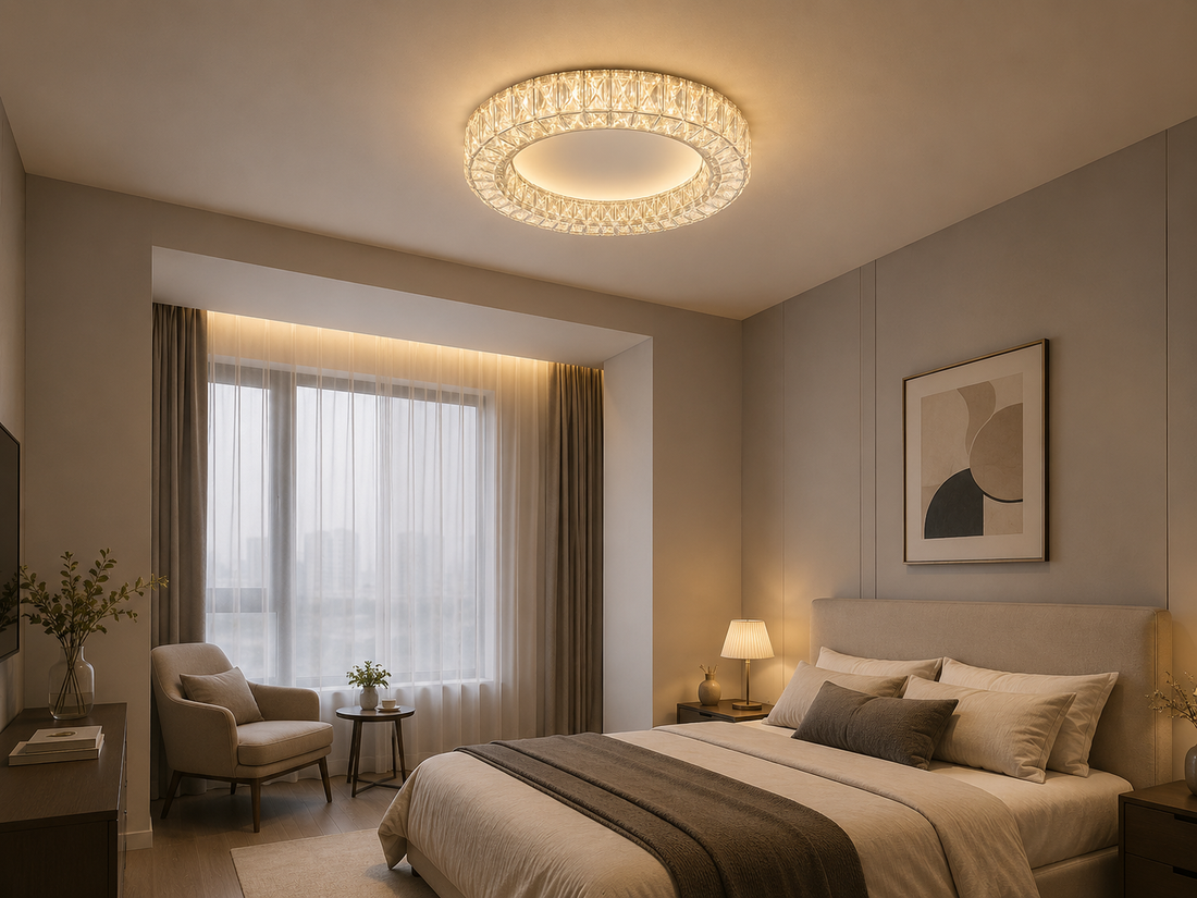 Lustra LED cu 3 faze de lumini, 2966/500