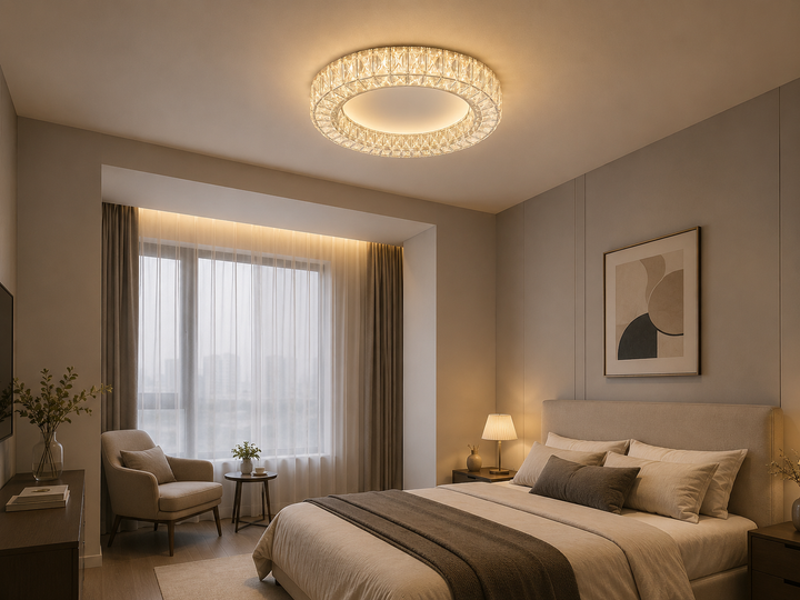 Lustra LED cu 3 faze de lumini, 2966/500