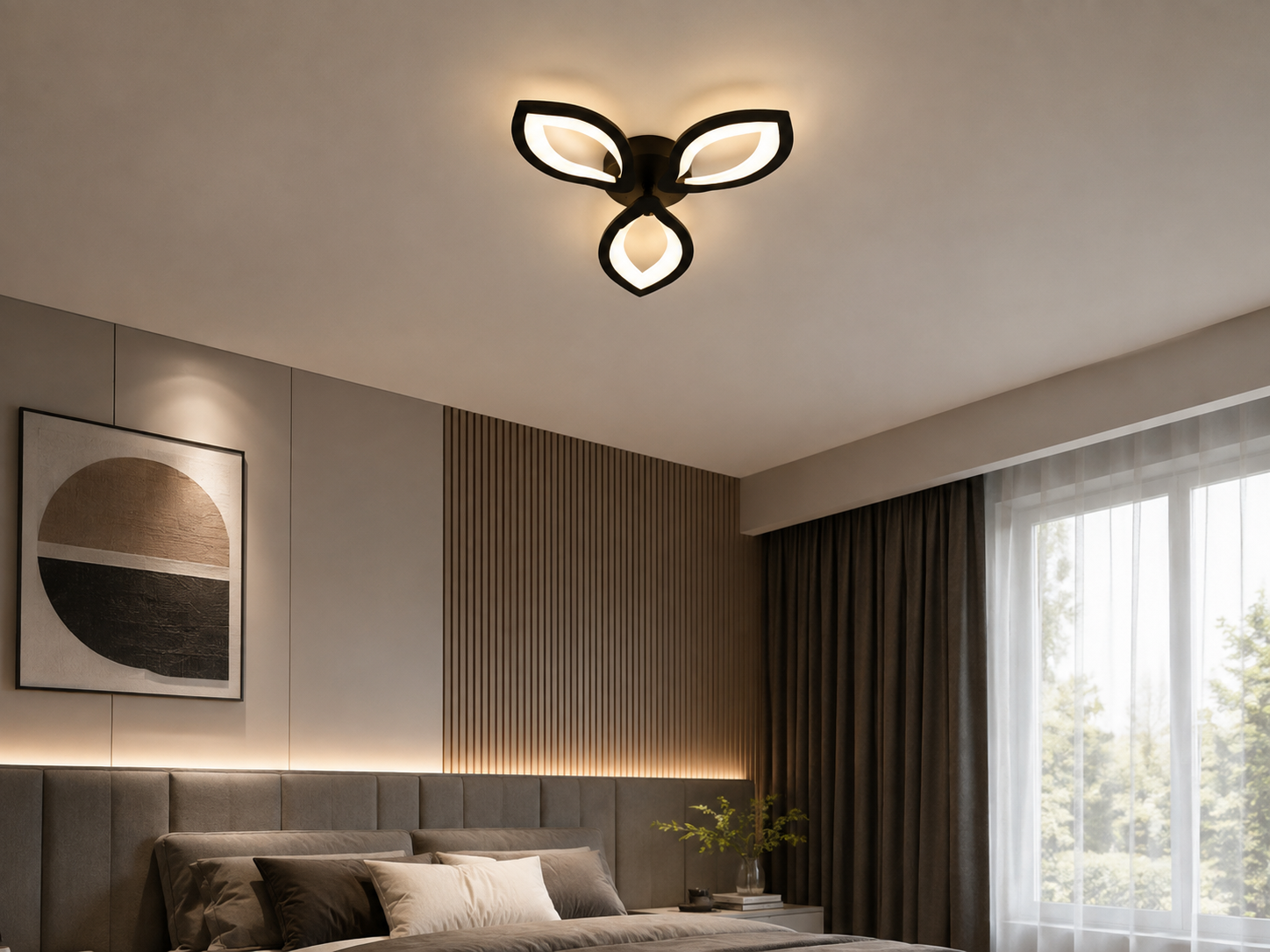 Lustră LED 19250/3BK – 60W, Ø535 mm, 3000–6500K, cu telecomandă