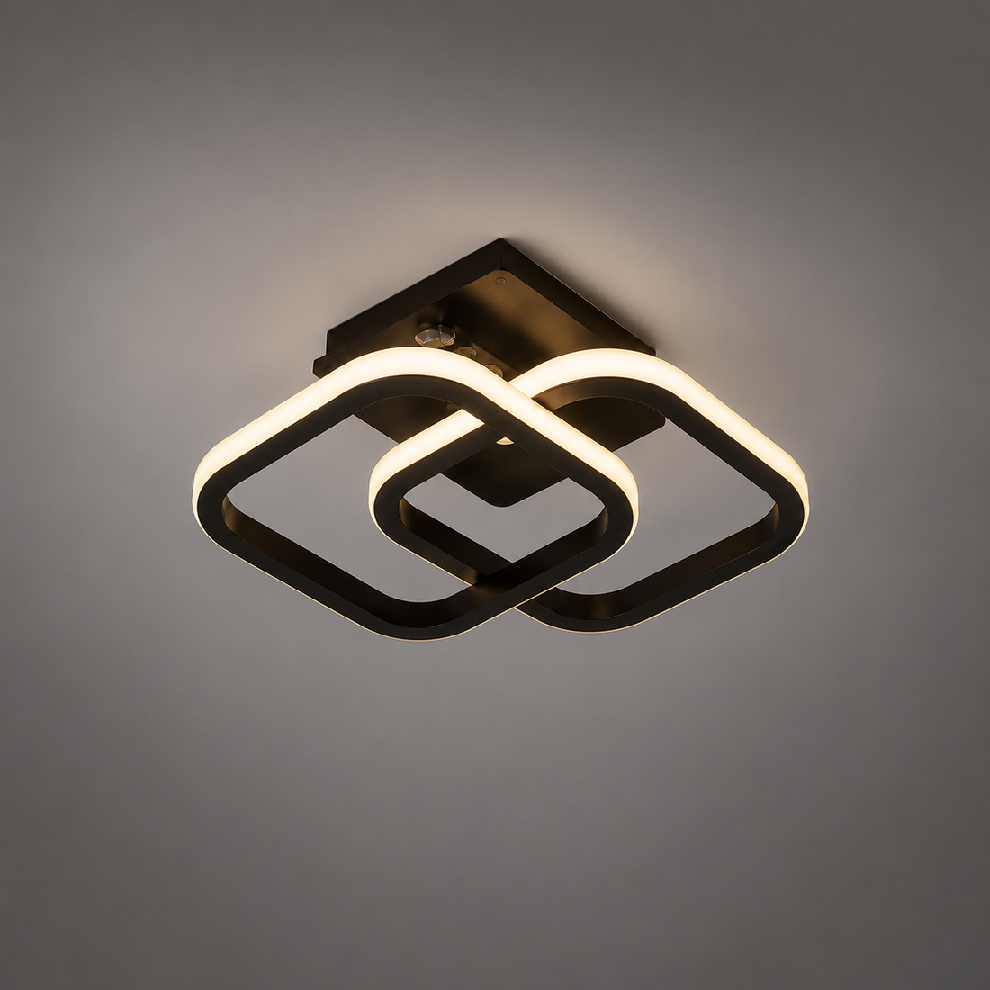Aplica LED moderna neagra 22W, lumina neutra – 71363/2BK Senzor