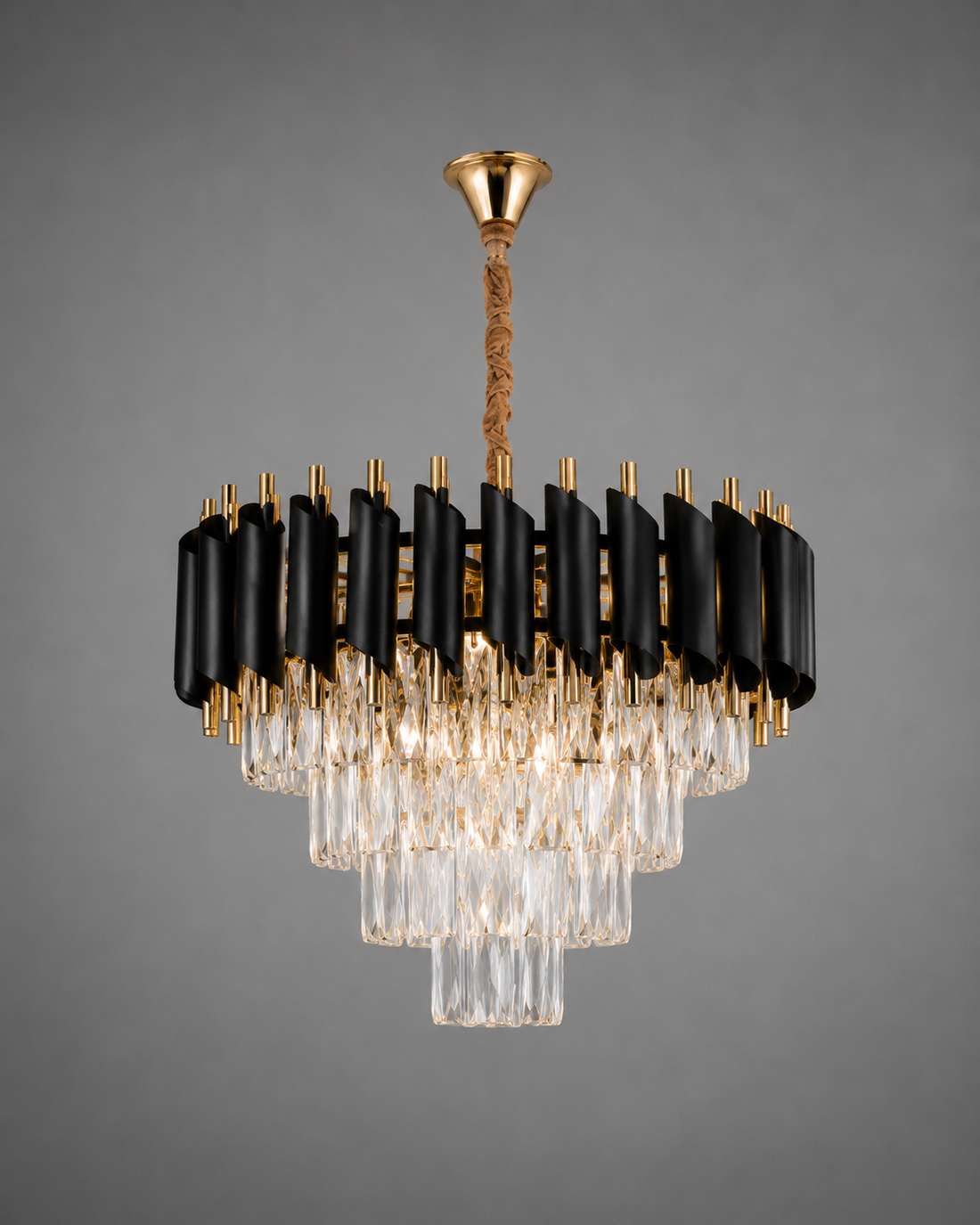 Candelabru led., model 9001/400FG+BK
