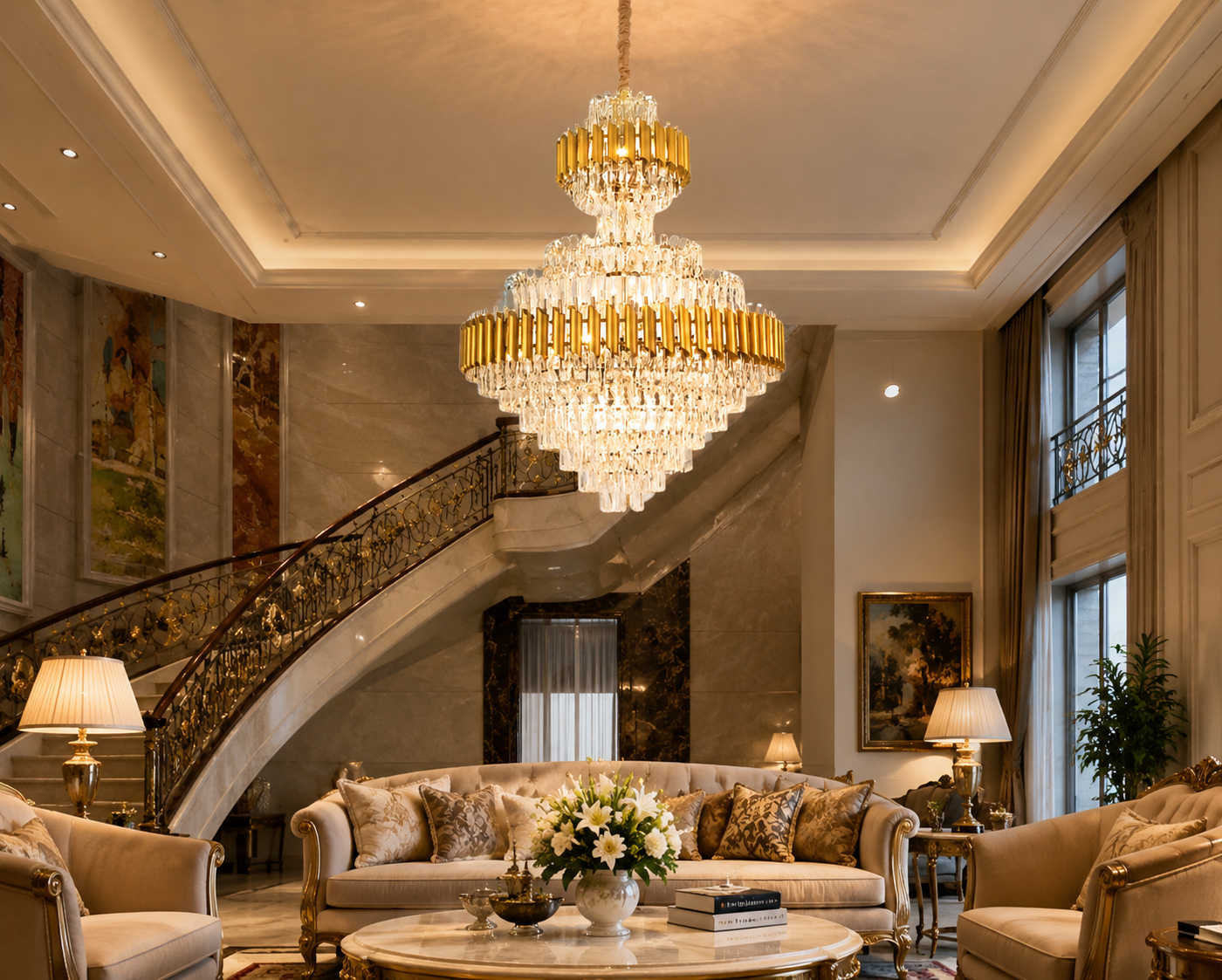 CANDELABRU ELEGANT, MODEL 9001/800*1100FG