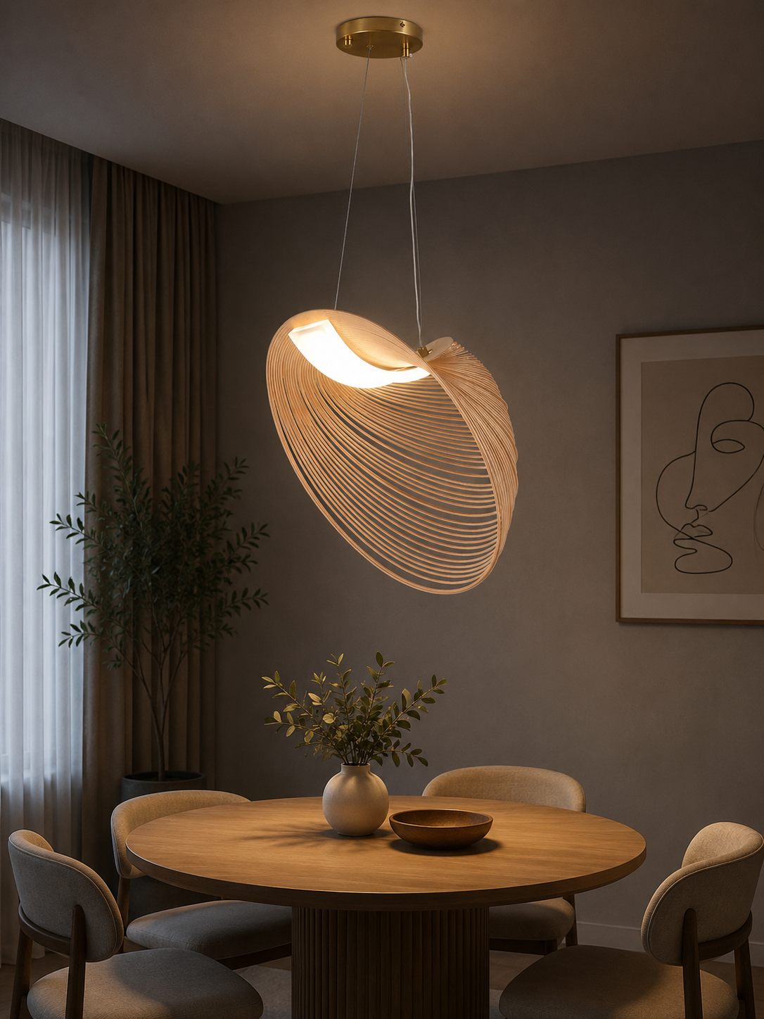 Pendul LED 9562/400 – 7W,design modern și elegant