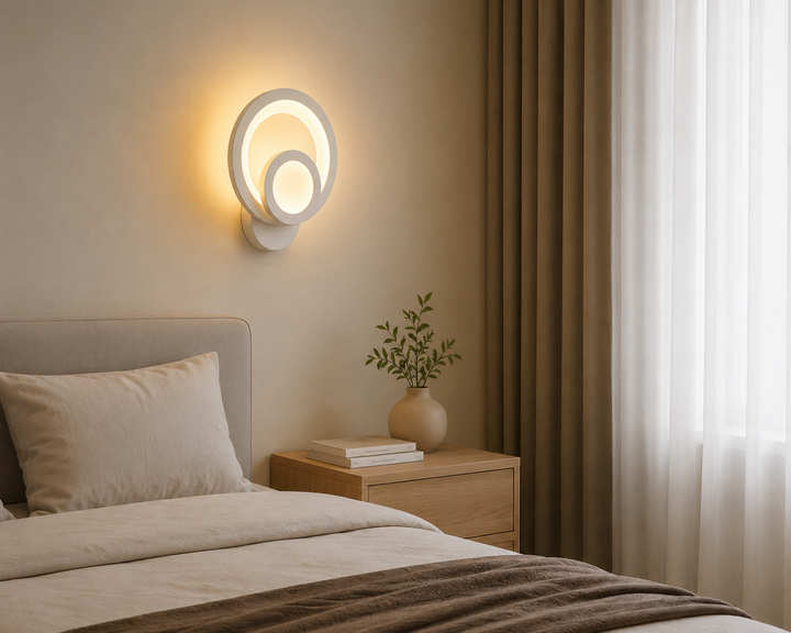 Aplica LED decorativă B01, lumină reglabilă 3000–6500K, formă geometrică modernă