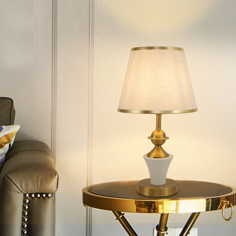 Veioză decorativă  Model T8727, Alba, 52 cm